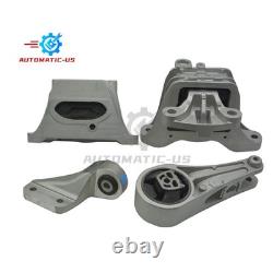 Engine Motor Mounts & Auto Trans Mount 4PCS for Chevrolet Equinox 22-18 1.5L AWD