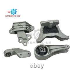 Engine Motor Mounts & Auto Trans Mount 4PCS for Chevrolet Equinox 22-18 1.5L AWD