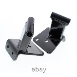 Engine Motor Mounts Brackets, Cushion & Hardware, Fits 1955-57 Chevy