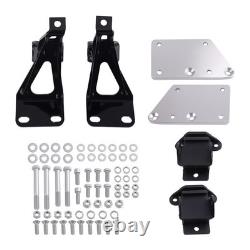 Engine Motor Mounts for Chevy LS engine into 1963-1972 for Chevy C10 chassis