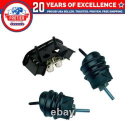 Engine Motor & Trans Mount 3PCS Set Fit 2010-2015 Chevrolet Camaro 3.6L for