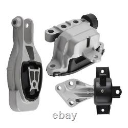 Engine Motor & Trans Mount 3x Kit for Chevrolet Sonic 1.8L 2013 2014 2015 2016