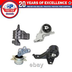 Engine Motor & Trans Mount 4PCS Set Compatible for 2004-2005 Chevrolet Malibu