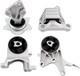 Engine Motor & Trans Mounts 4Pcs Set for Chevrolet Malibu 12-09 2.4L 6 Speed AT