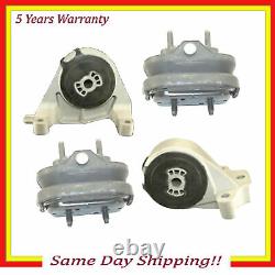 Engine Motor & Transmission Mount Auto For 08-09 Pontiac Torrent 3.6L Set 4PCS