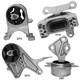 Engine Mount & Auto Trans Mounts 4PCS for Chevrolet Malibu 12-09 L4-2.4L 6 Speed