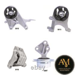 Engine Mount & Auto Trans Mounts 4PCS for Chevrolet Malibu 12-09 L4-2.4L 6 Speed