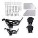 Engine Mount Conversion Kit for Chevy C10 1963-1972 LS V8 Installation Brackets