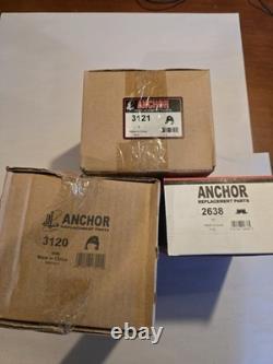 Engine Mount Kit Anchor 3120 3121 2638 3 pieces