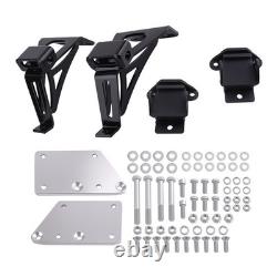 Engine Mount Kit for Chevy C10 1963-72 LS 6372MP-SM Complete Adapter Brackets