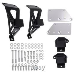 Engine Mount Kit for Chevy C10 1963-72 LS 6372MP-SM Complete Adapter Brackets