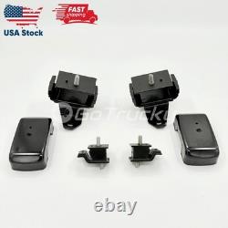 Engine Mount Set Left + Right + 2x Rear For Isuzu NPR NHR NPR-HD 4HK1 07-10