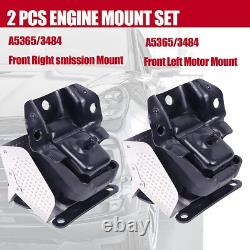 Engine Mount with Bracket Front LH RH Pair Set for Cadillac Chevy GMC Pickup SUV