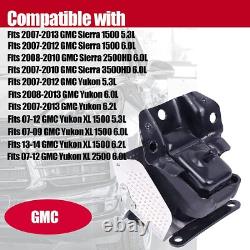 Engine Mount with Bracket Front LH RH Pair Set for Cadillac Chevy GMC Pickup SUV