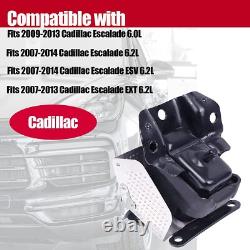 Engine Mount with Bracket Front LH RH Pair Set for Cadillac Chevy GMC Pickup SUV