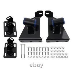 Engine Mounts Black Fit For Suburban Blazer Chevy C10 2wd 1963-1972 Steel