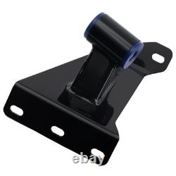 Engine Mounts Black Fit For Suburban Blazer Chevy C10 2wd 1963-1972 Steel