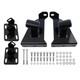 Engine Mounts Kit Fit For Suburban Blazer Chevy C10 2wd 1963-1972 Black