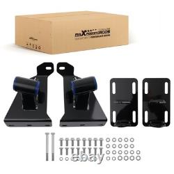Engine Mounts Kit Fit For Suburban Blazer Chevy C10 2wd 1963-1972 Black