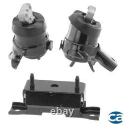 Engine Mounts & Transmission Mount 3PCS For GMC Sierra 1500 23-19 L4-2.7L 4WD AT