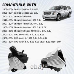 Engine Mounts for 2007-2014 Cadillac Escalade, Chevy Silverado, GMC Sierra 5.3