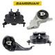 Engine & Trans Mount 4PCS. 04-08 for Chevrolet Malibu/ Pontiac G6/ Saturn Aura