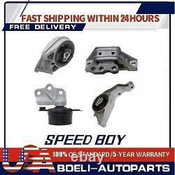 Engine & Trans Mount 4PCS Fit 06-10 Chevy Cobalt 2.2L/ 06-08 Cobalt 2.4L Auto