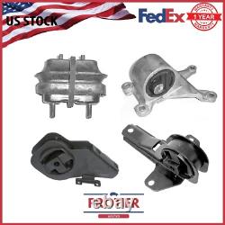 Engine & Trans Mount Set for 1997-2001 Chevrolet Malibu 2.4L / 3.1L