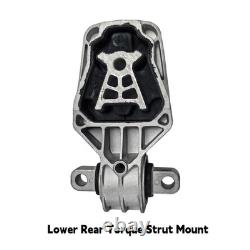 Engine Transmission Mount Set fit 13-19 Mercedes-Benz A/B250 CLA250 GLA250 2.0L