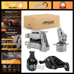 Engine & Transmission Mount Set for Buick LaCrosse, Allure, Chevy Impala V6 3.0L