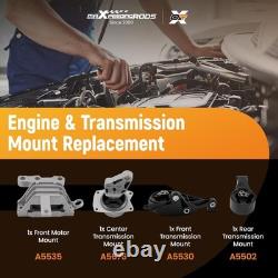 Engine & Transmission Mount Set for Buick LaCrosse, Allure, Chevy Impala V6 3.0L
