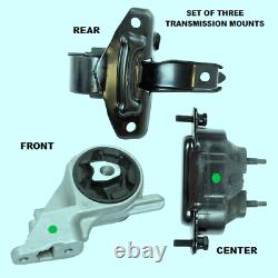 Fits 2004-2010 Chevrolet Malibu (3.5l, V6) - Set Of 3 Transmission Mounts