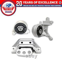 Fits 2005-2009 Chevrolet Equinox/Pontiac Torrent 3.4L Motor & Trans Mount 3pc