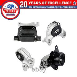 Fits 2010-2017 Chevy Equinox GMC Terrain 3.0L 3.6L AUTO Motor & Trans Mount Set