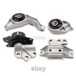 Fits For 2005-2010 Chevrolet Cobalt 2.2L 2.4L 4PCS Motor Mount & Trans Mount Set