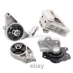 Fits For 2005-2010 Chevrolet Cobalt 2.2L 2.4L 4PCS Motor Mount & Trans Mount Set