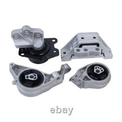 Fits For 2006-2011 Chevrolet HHR 2.2 2.4L 4PCS Motor Mount & Trans Mount Set