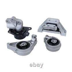 Fits For 2006-2011 Chevrolet HHR 2.2 2.4L 4PCS Motor Mount & Trans Mount Set