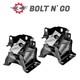 Fits Set 2PCS Front L & R Engine Motor Engine Motor Mount Chevy Van GMC Van