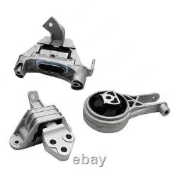 For 11-15 Chevrolet Volt 1.4L 3Pcs Engine Mounts & Automatic Transmission Mount