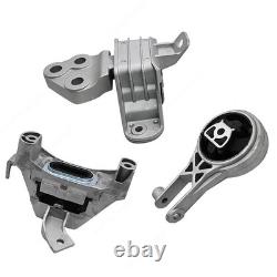 For 11-15 Chevrolet Volt 1.4L 3Pcs Engine Mounts & Automatic Transmission Mount