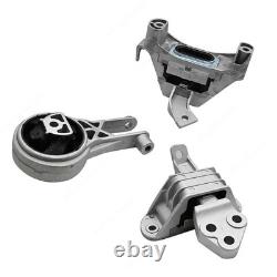 For 11-15 Chevrolet Volt 1.4L 3Pcs Engine Mounts & Automatic Transmission Mount