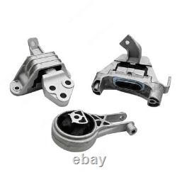For 11-15 Chevrolet Volt 1.4L 3Pcs Engine Mounts & Automatic Transmission Mount