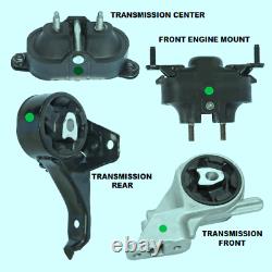 For 2004-2010 Chevrolet Malibu 3.5l, V6 Set Of 4 Engine & Transmission Mounts