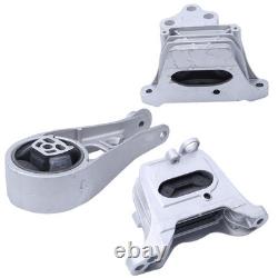 For 2018-2023 Chevrolet Equinox Gmc Terrain 1.5l Fwd New Motor & Trans Mount Set