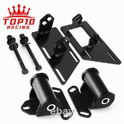 For 83-05 Conversion Motor Mounts with Frame Mounts Chevy GMC S10 S15 V8 SBC 350