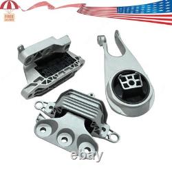 For Chevrolet Malibu 1.5L 2019-2023 3Pcs Engine Motor Auto Trans Mounts Set