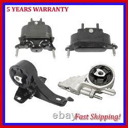 For Chevrolet Malibu Pontiac G6 3.5L Automatic Trans & Engine Motor Mount 4PCS