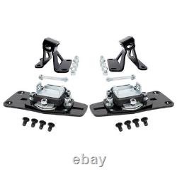 For Chevy Impala Biscayne 1959-64 Motor Engine Mounts Bracket Kit LS Swap Steel