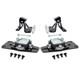 For Chevy Impala Biscayne 1959-64 Motor Engine Mounts Bracket Kit LS Swap Steel